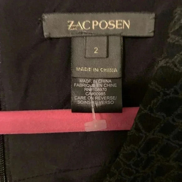Zac Posen Jacquard Cocktail Dress - Picture 2 of 11